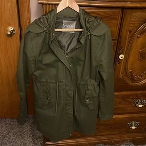 Thigh length jacket